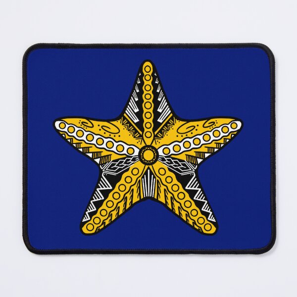 Item preview, Light Yellow Tribal Starfish designed and sold by Steeb757.