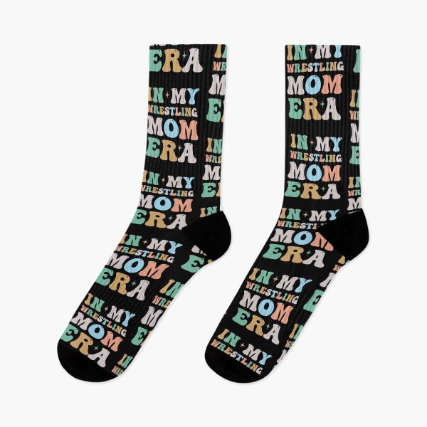 Item preview, In My Wrestling Mom Era Groovy Retro designed and sold by WhistleCloset.