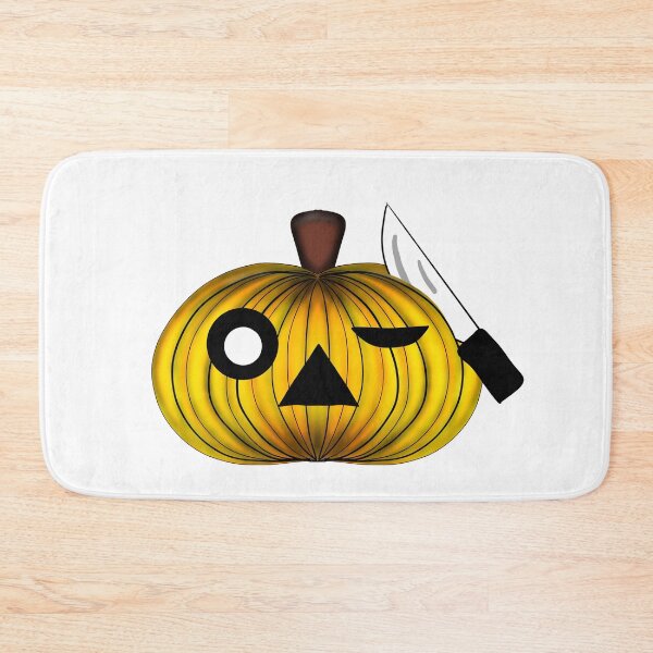 Item preview, Halloween pumpkin head with a knife cut into the top designed and sold by nongsao4.