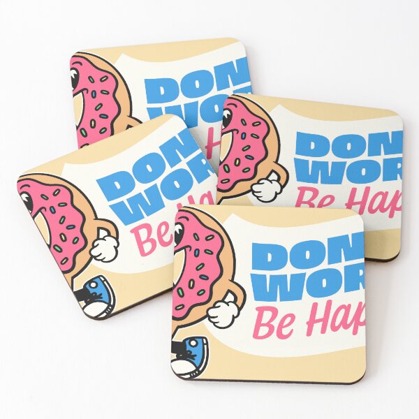 Item preview, Donut Worry - Be Happy! designed and sold by SombreroCraft.