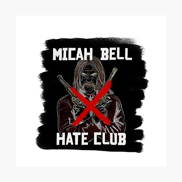 Item preview, Micah Bell Hate Club designed and sold by Cosmo Dog.