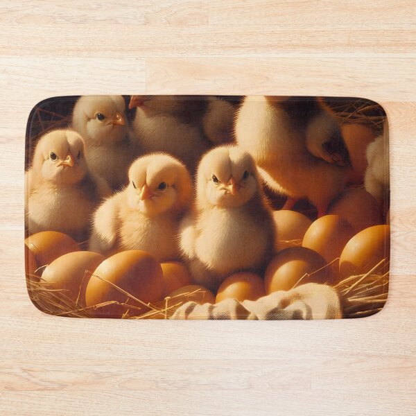 Item preview, Adorable Chicks in a Nest with Eggs designed and sold by CitrineLinker.