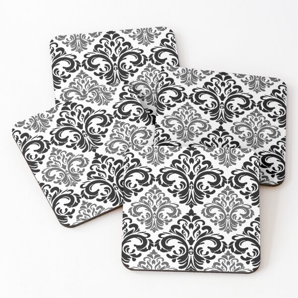 Item preview, seamless floral damask pattern designed and sold by warangdesign.
