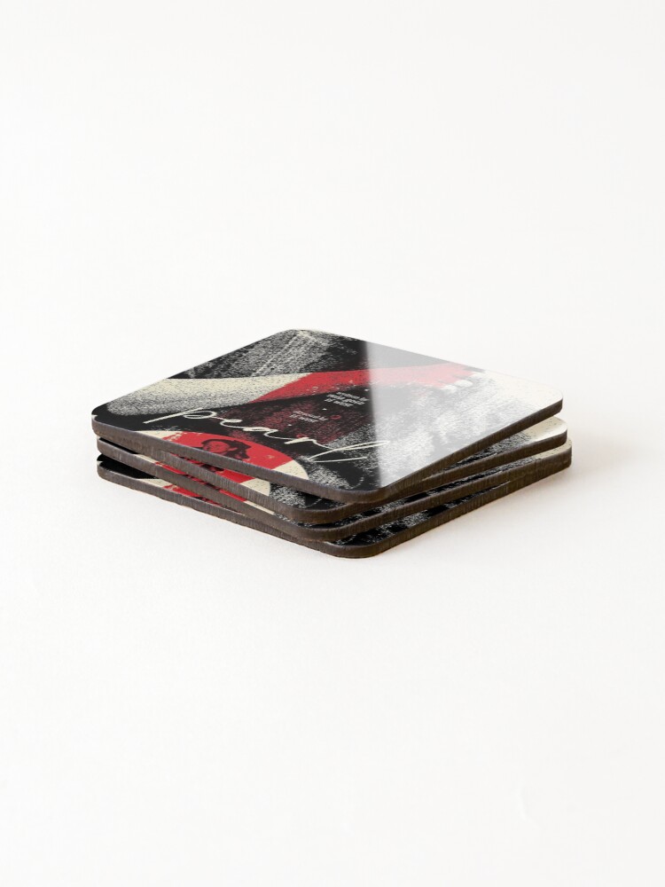 Thumbnail 4 of 5, Coasters (Set of 4), Pearl Horror designed and sold by smithDback.