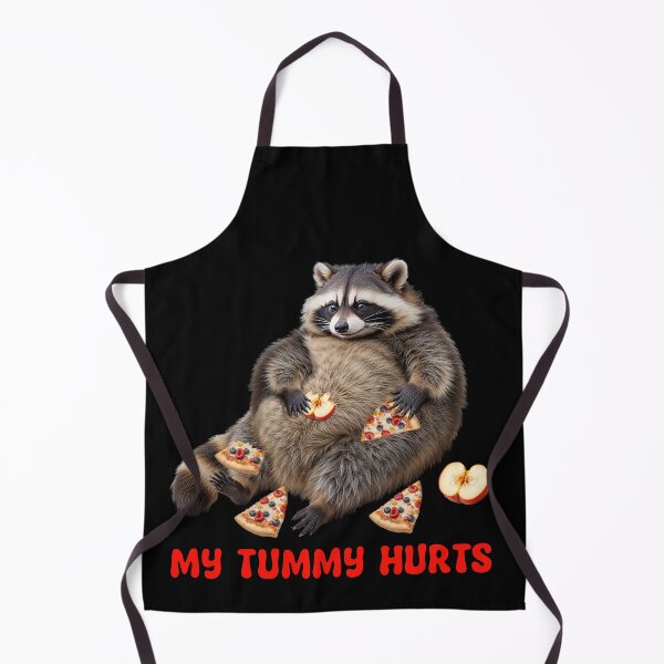 Item preview, Funny Raccoon Eating Pizza designed and sold by TeeARTHY.