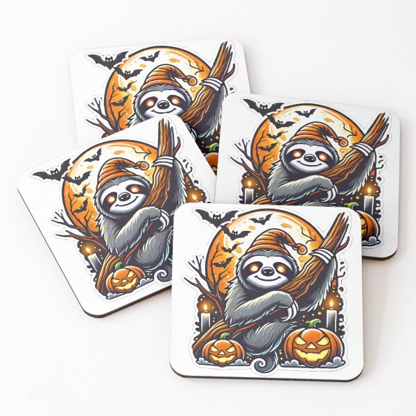 Item preview, Cute Night Sloth Halloween  designed and sold by VisqweaR.