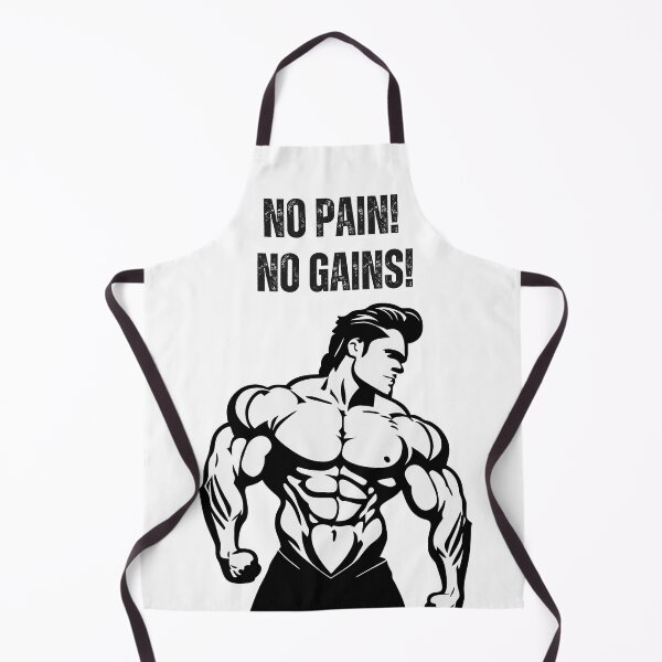 Item preview, No pain, no gains. designed and sold by NicMacTees.