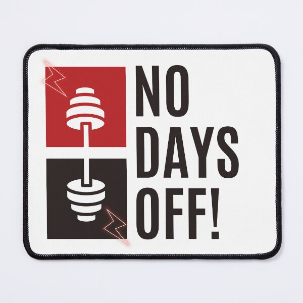 Item preview, No days off designed and sold by NicMacTees.