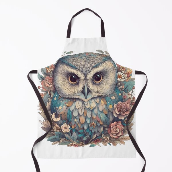 Item preview, Baby blue owl designed and sold by snowyowls.
