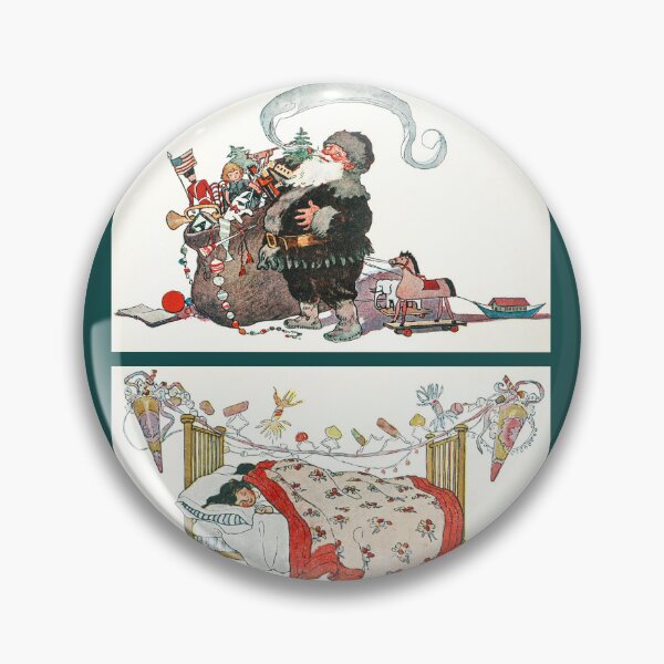 Item preview, Vintage christmas card 3 designed and sold by SkyisBright.