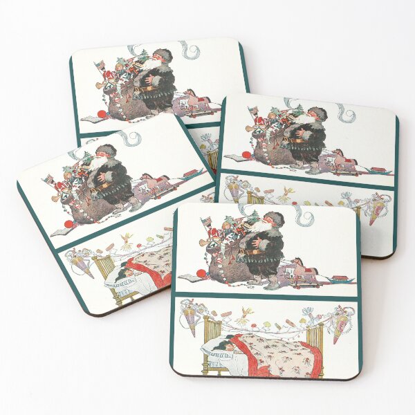 Item preview, Vintage christmas card 3 designed and sold by SkyisBright.
