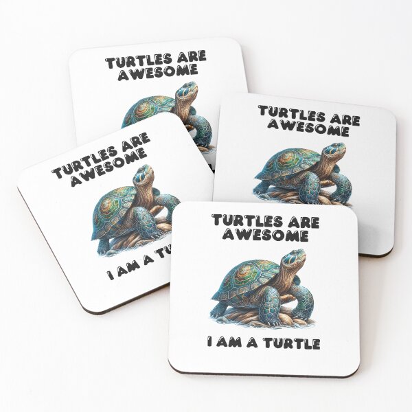 Item preview, Turtles are awesome t-shirt designed and sold by LensherArt.
