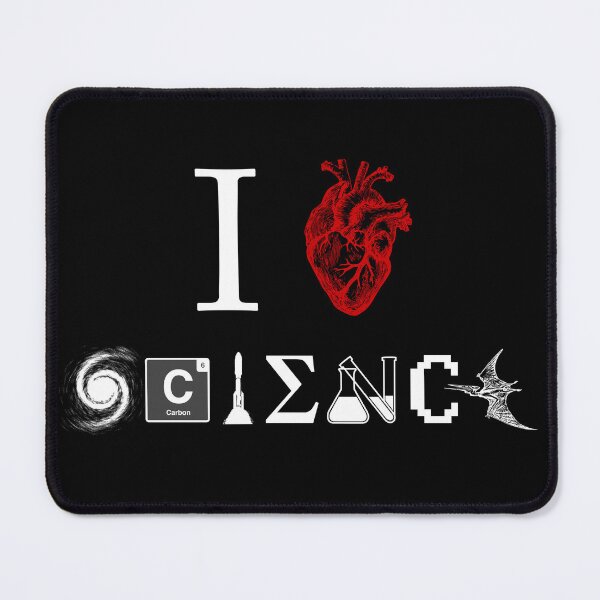 Item preview, I heart science designed and sold by notoriousitees.