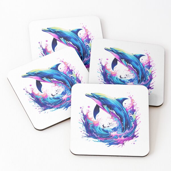 Item preview, Ocean Wave Dolphin designed and sold by dreamkaistudios.