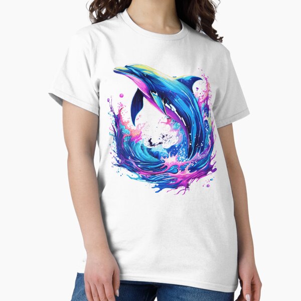 Item preview, Ocean Wave Dolphin designed and sold by dreamkai.
