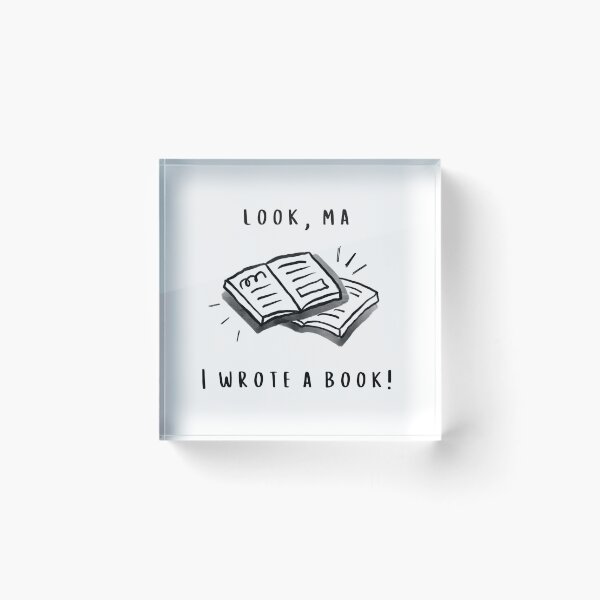 Item preview, Look, Ma! I Wrote a Book! designed and sold by TheBookishLife.