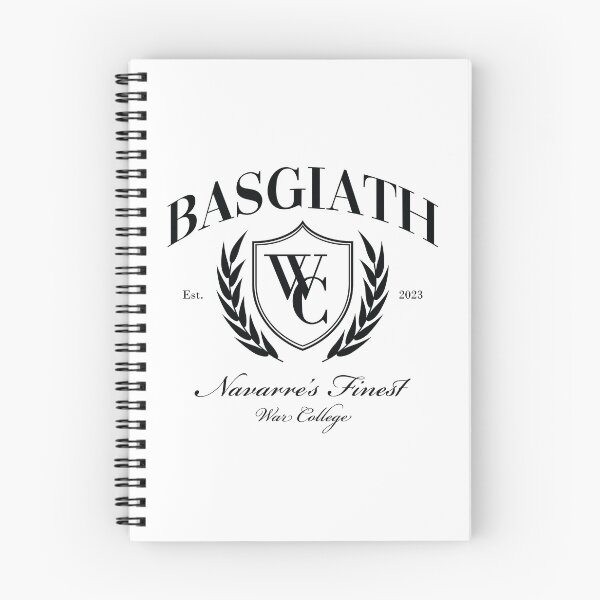 Item preview, Black Basgiath War College Navarre Finest designed and sold by GoodBookThreads.
