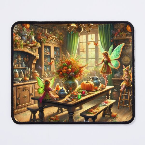 Item preview, Fall Fairies Enchanting Kitchen Gathering designed and sold by NancyzKreations.