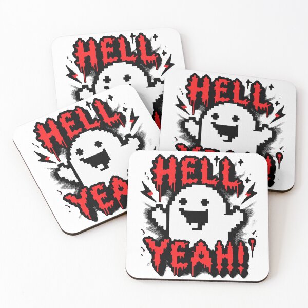 Item preview, Hell Yeah Pixel Ghost designed and sold by piscininha.