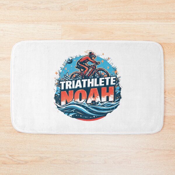 Item preview, Dynamic Triathlete Noah - Swim, Bike, Run designed and sold by Triathlongram.