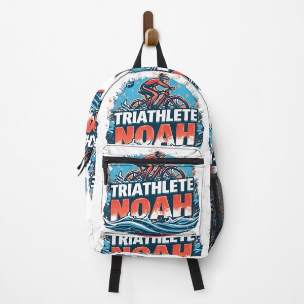 Item preview, Dynamic Triathlete Noah - Swim, Bike, Run designed and sold by Triathlongram.
