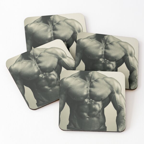 Item preview, Sweat Bodybuilde Muscular Male Art designed and sold by Atlas Kai.