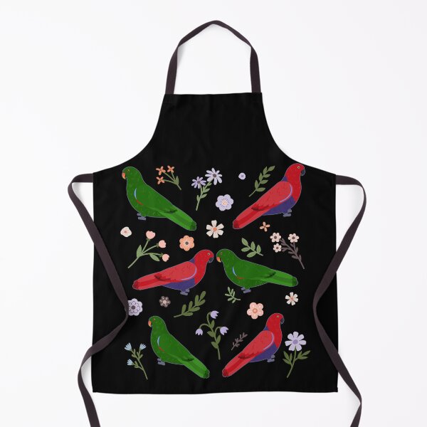 Item preview, Eclectus Parrot Flowers designed and sold by Clara Hollins.