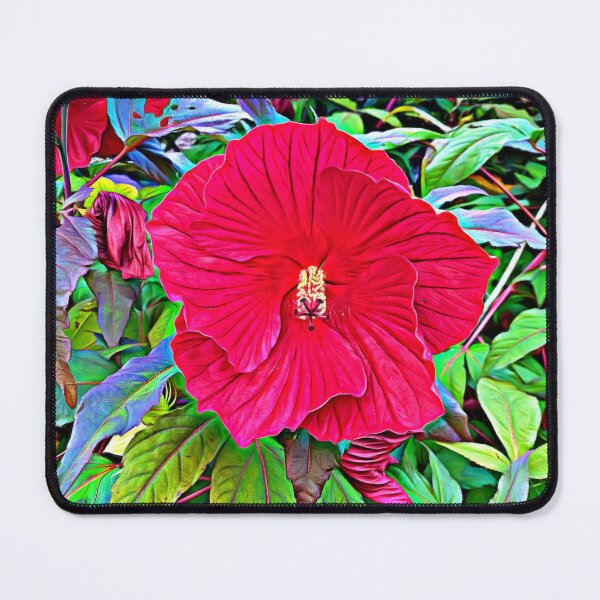 Item preview, Scarlet Flower Breaking Free designed and sold by Pamela Storch.