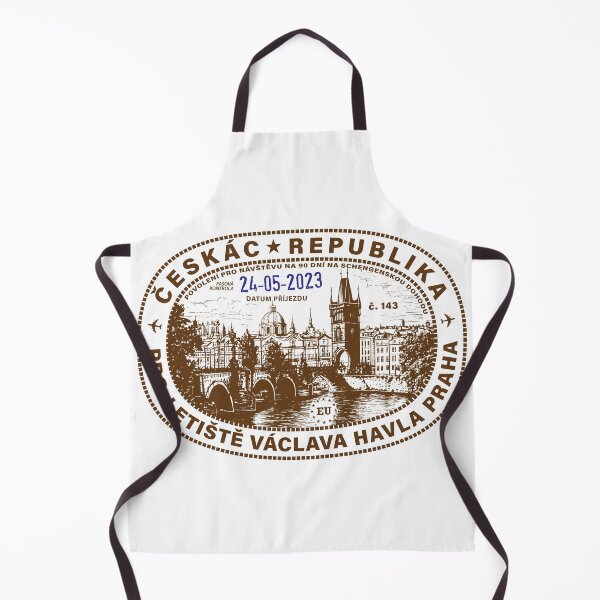 Item preview, Passport Stamp - Prague, Czech Republic ( in Czech) designed and sold by travelwitheric.