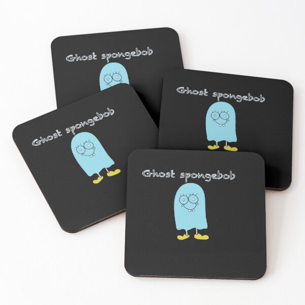 Item preview, Ghost SpongeBob designed and sold by Muse-Mosaic.