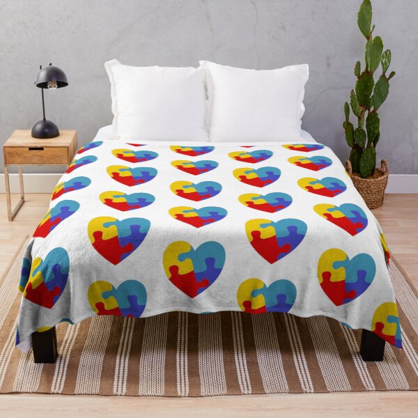 Item preview, Puzzle Heart Autism Concept Vector Graphic designed and sold by THP Creative.