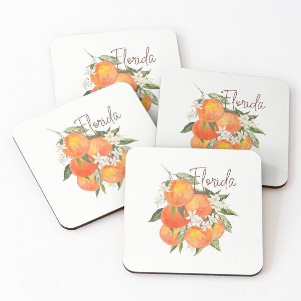 Item preview, Florida State Flower Orange Blossom Colorful T-shirt Sticker designed and sold by ThinkNature!.