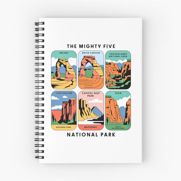 Item preview, Big 5 Utah Mighty Five National Park designed and sold by audrians.