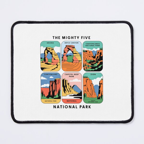 Item preview, Big 5 Utah Mighty Five National Park designed and sold by audrians.