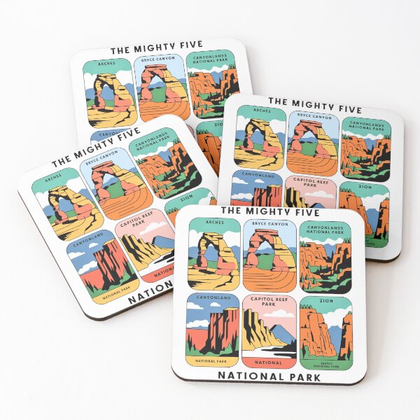 Item preview, Big 5 Utah Mighty Five National Park designed and sold by audrians.