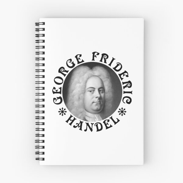 Item preview, George Frideric Handel - Vintage Design - Black - RB designed and sold by GrandArtists.
