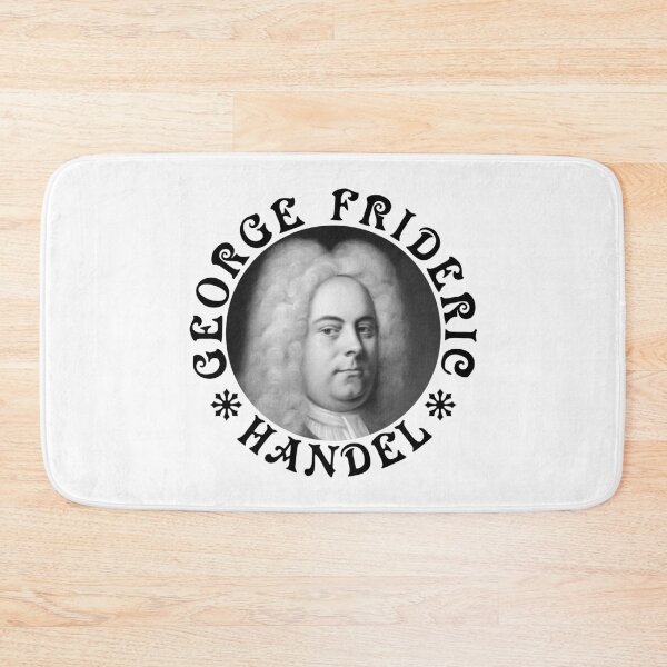 Item preview, George Frideric Handel - Vintage Design - Black - RB designed and sold by GrandArtists.