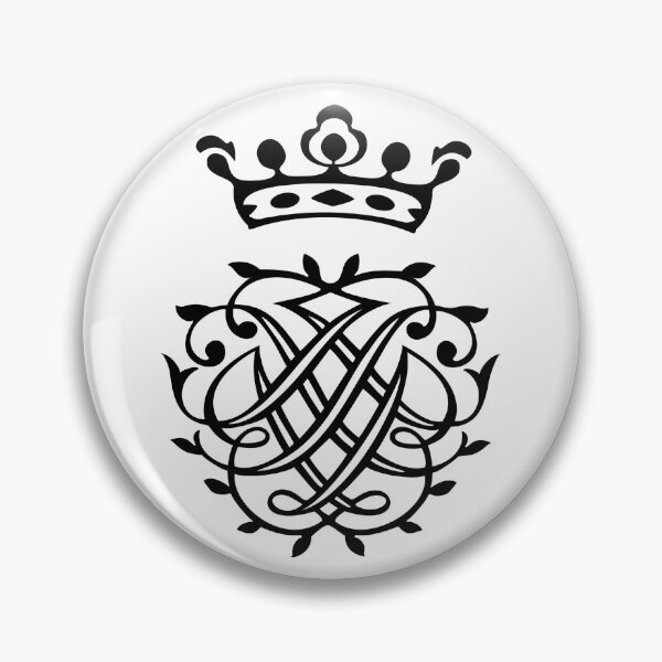 Item preview, Johann Sebastian Bach - Monogram - Black - RB designed and sold by GrandArtists.