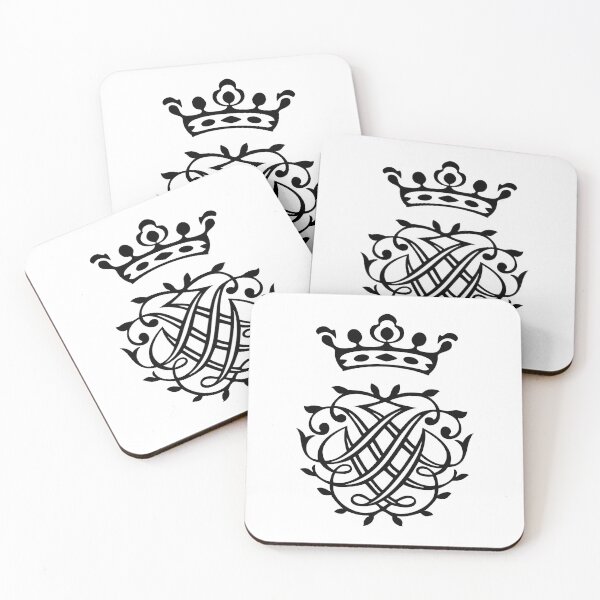 Item preview, Johann Sebastian Bach - Monogram - Black - RB designed and sold by GrandArtists.