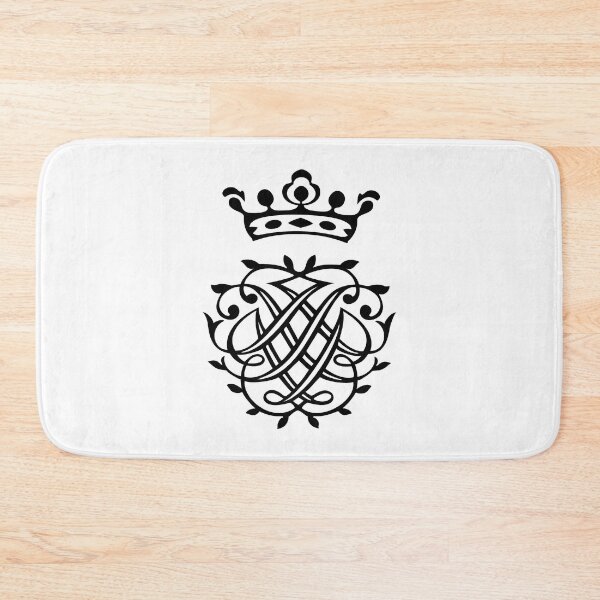 Item preview, Johann Sebastian Bach - Monogram - Black - RB designed and sold by GrandArtists.