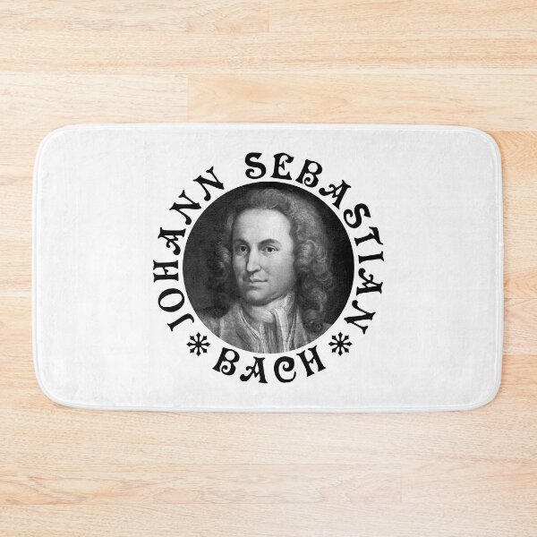 Item preview, Johann Sebastian Bach - 01 - Vintage Design - Black - RB designed and sold by GrandArtists.