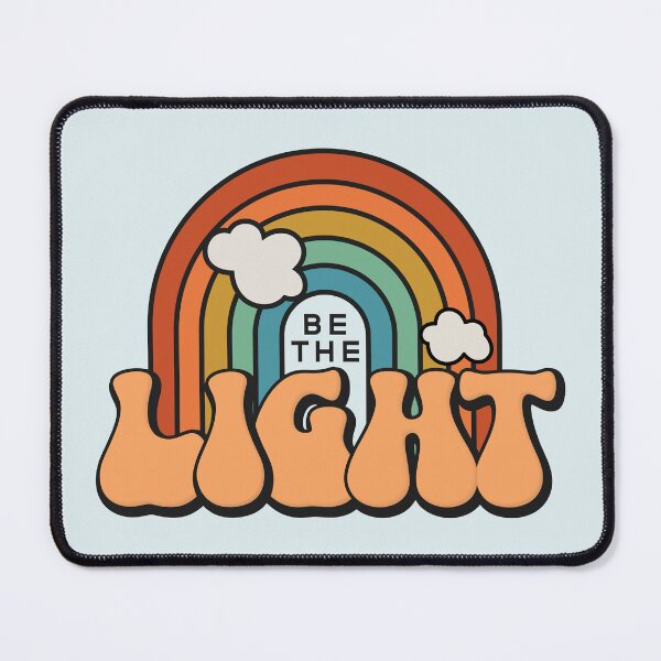 Item preview, Be the Light Retro Groovy Rainbow Christian Vibes designed and sold by Lillyamstronger.