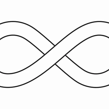 Artwork thumbnail, Infinity Loop Vector Symbol by THP Creative