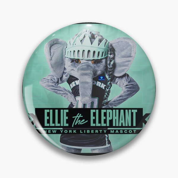 Item preview, Ellie the Elephant WNBA Mascot designed and sold by ArtInventor.