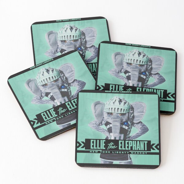 Artikelvorschau, Ellie, das Elefanten-WNBA-Maskottchen entworfen und verkauft von ArtInventor.