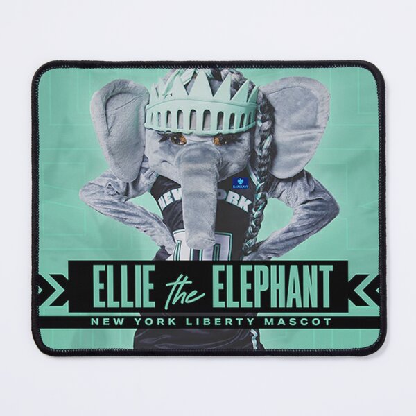 Artikelvorschau, Ellie, das Elefanten-WNBA-Maskottchen entworfen und verkauft von ArtInventor.