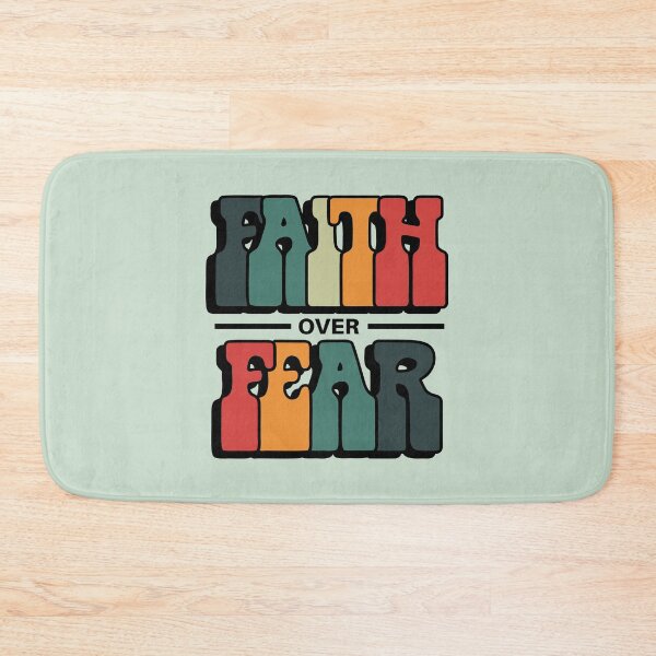 Item preview, Faith Over Fear Retro Christian Motivation designed and sold by Lillyamstronger.