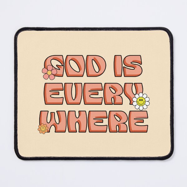 Item preview, God Is Everywhere Retro Groovy Faith designed and sold by Lillyamstronger.