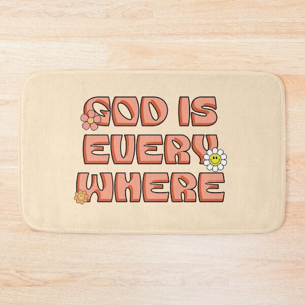 Item preview, God Is Everywhere Retro Groovy Faith designed and sold by Lillyamstronger.