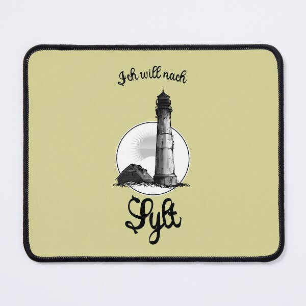 Item preview, Sylt Lighthouse - I want to go to Sylt Urban Sketch Motif North Sea Sylt designed and sold by emm-j.